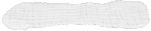 Mipcase Soft and Gentle Cotton Gauze Diaper Liners Insert for Newborn Babies, High Absorbency Peanut Shape Cloth Diapers Covers Suitable for Daily Nappy Use
