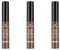 essence make me BROW eyebrow gel mascara, Augenbrauengel, Nr. 02, Braun, vegan, ohne Mikroplastikpartikel, Nanopartikel frei, ohne Parfüm, 3er Pack (3x3.8ml)