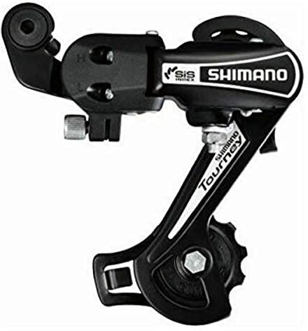 Shimano Unisex – Erwachsene Rd-Ty21 Schaltwerk, Mehrfarbig, 6-Fach