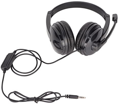 Elprico Wired Gaming Headset, Multifunctional 3.5mm Surround Stereo Gaming Headphones Soft Earmuffs Gaming Headphones for PC Laptop