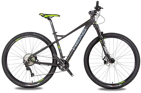 Head Unisex – Erwachsene X-Rubi 2.0 Mountainbike, matt schwarz/grün, 48
