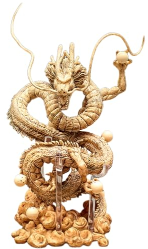 BSNRDX Action Shenron Figures, 18CM/7.08 Shenron Dragon, Dragonball Z Figurines Set, Collection Figurine Dragon couleur d'or jouet voiture ornement cadeau d’anniversaire- Anime Fans