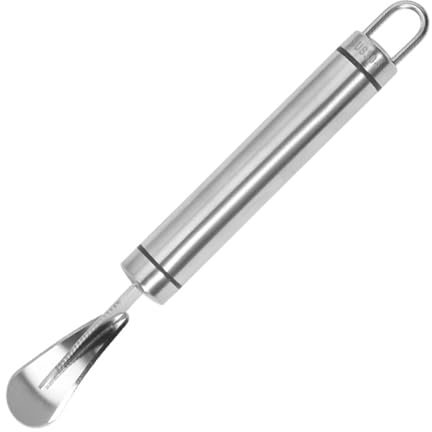 Stainless Steel Pomelo Opener | Grapefruitmesser Kitchen Gadgets | Edelstahl Orangenschäler mit langem Griff | Kreativer Zitrusschäler Küchenhelfer für Zitrusfrüchte, Zitrone oder Orange (1/2 Stück)