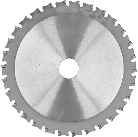 Hoja de Sierra Circular de 136 Mm, Disco de Corte de Acero de Alta Velocidad, Corte de Hierro Metálico de 30 Dientes para Sierras Circulares, Ingletes y Mesas