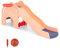 HOMASIS 4 in 1 Kinderrutsche Indoor & Outdoor, Kinder Rutsche mit Basketballkorb, Kletterleiter, Tunnel, Babyrutsche Kleinkinderrutsche Kunststoff Elefant, Gartenrutsche für Kinder ab 3 Jahren (Rosa)