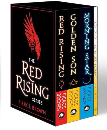 Red Rising 3-Book Box Set: Red Rising, Golden Son, Morning Star, and an exclusive extended excerpt of Iron Gold