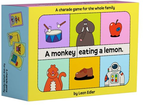 Smith Street Books A Monkey Eating a Lemon: A Funny Charade Game for the Whole Family