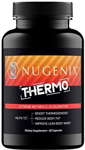 Nugenix Thermo - Thermogenic Fat Burner Supplement Pills for Men, Extreme Metabolic Accelerator, 42 Count