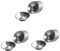 Alipis 75 Stk Eierkuchenformen runde Kuchenformen Keksdose Backform mit Deckel runde Eierkuchen Mince Pie Backblech baking pan формы для выпечки Mini-Kuchen-Backformen Backförmchen Silver