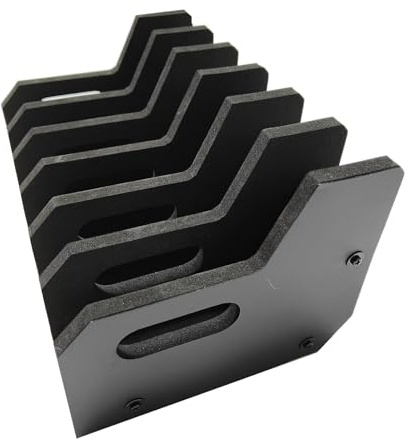 NPXUAMTJ Support de rangement compact en mousse EVA pour armes de poing 6 emplacements