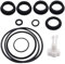 ARTGUTS Kit di riparazione filtro a sabbia, valvola di scarico dell'aria, guarnizione O-ring, per piscine fuori terra, per pompe filtro a sabbia Intex