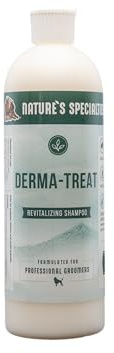 Nature's Specialties Derma-Treat Dog Shampoo - Naturally Medicated Dog Shampoo for Itchy Skin - Contains Tea Tree Oil for Soothing Skin Irritations - Restores & Relieves Dry Itchy Skin, 473ml