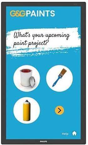 Philips Monitor 24 Serie T-Line Tactil