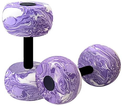 per Acquagym | 2 Manubri Per Ginnastica In Piscina - Attrezzo Acquatico per Recupero Anziani Donne Uomini Bambini Nuoto Allenamento Muscoli Fitness