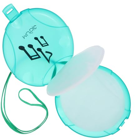 COHEALI Bolsa de Almacenamiento para CD y DVD Portátil, Organizador Multiusos para Discos, Estuche Compacto Resistente para Viaje y Uso en Coche, Funda Ligera para Guardar Álbumes y Cajas