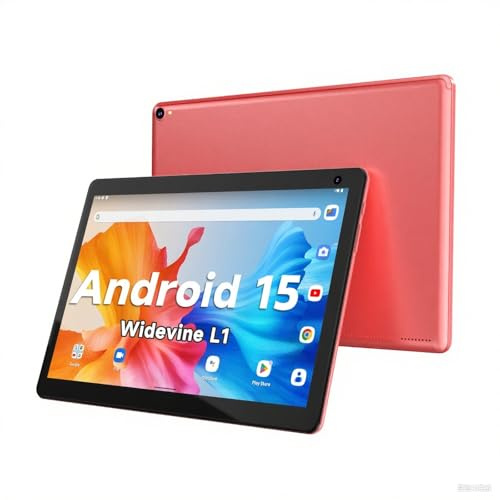 COOPERS Tablet 10 inch, Android 15 Tablet, 32GB ROM 1TB Expand Computer Tablets, Quad Core Processor 6000mAh Battery, 1280x800 IPS Touch Screen, 2+8MP Dual HD Camera, Bluetooth WiFi Tablets PC