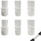 Landrain 6er Set Universelle Schlauchverbinder(32mm/38mm) – Poolschlauch Adapter 32 auf 32, Teichschlauch 38mm auf 38mm