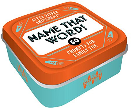 Chronicle Books After Dinner Amusements Name That Word!: 50 Prompts for Family Fun