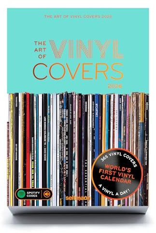 The Art of Vinyl Covers 2026: The daily tear-off calendar that features 365 legendary, iconic vinyl covers from around the world. Scan the unique Spotify code to enjoy your favourite music.
