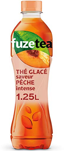 Fuze Tea Intense Peach Tè Nero Bottiglia 1,25 L