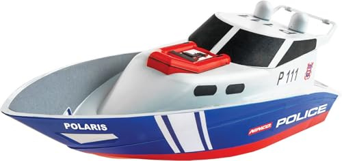 Ninco - NincOcean Polizei Yacht Ferngesteuertes RC Boot | RC Schiff im Küstenwache Design | Detailliertes Wasserfahrzeug in Blau & Weiß | Spielzeug für Kinder ab 6 Jahren (NH99032)