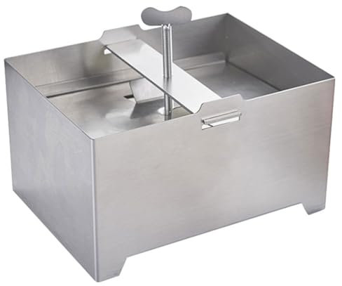 Operitacx Tofu-Presse Langlebiger Tofu-Maker Aus 304 Edelstahl In Lebensmittelqualität Multifunktionales DIY-Werkzeug Liebhaber Hausfrau Mutter Küchenhelfer (16 X 12 X 9 cm)