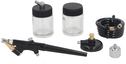 Kit de Aerógrafo Inalámbrico Mini Uñas Portátiles Modelo de Spray de Acción de Diámetro de Spray 0.8 Mm para Pintar