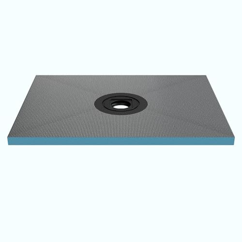Mai & Mai Duschelement 75x100cm Duschboard befliesbar Duschelemente mit rinne Duschtasse bodeneben Gefälleplatte XPS