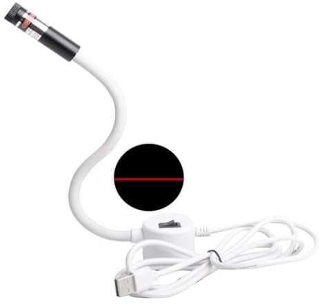 Luz de posicionamiento magnético para máquina de coser, guía de visión láser de costura, fijación magnética ajustable, costura de precisión manos libres y línea de herramientas de ayuda para acolchar