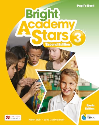 Bright Academy Stars 3 Pupil's Book:libro de texto de inglés impreso con acceso a la versión digital