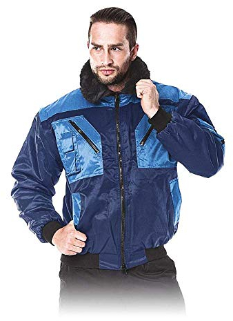 Reis Iceberg_Gnl gefütterte Schutzjacke, Dunkelblau-Blau, L Größe
