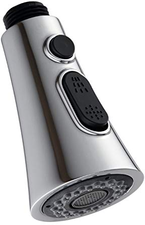 Rubinetto da Cucina Con Ugello a 2 Funzioni, Miscelatore Estraibile, Irrigatore, Testa Doccia Estraibile, Ricambio per Cucina (61012)