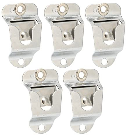 VBESTLIFE Clip de Support de Microphone, Lot de 5 Clips de Suspension pour Micro Radio 2 Voies Compatible avec GM3688 GM3188 MXPR4350 XPR4550 CDM750