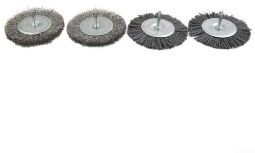 Spazzole metalliche per giunti, 4 pezzi, spazzola elettrica EFB modello 2022, pulitore per giunti contro le erbacce, diametro 100 mm