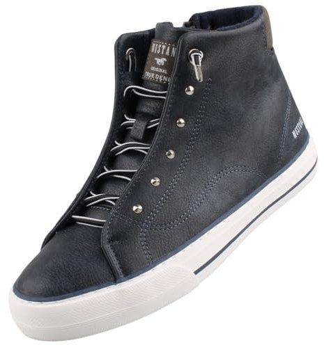 MUSTANG Damen High-Top Sneaker Navy EU 40