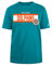MIAMI DOLPHINS Unisex NFL Regular High Density Ink Screenprint Front Graphic Original Team Color T-Shirt, Turquoise, S EU