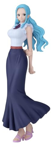 Banpresto Nefeltari VIVI One Piece, Dxf-The Grandline Series, Extra, 18 cm, BP28831P Multicolore, Figura da collezione, ideale per i fan degli anime