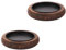 Portacandele in Legn,2 PCS Piatto Porta Candele Rotondo 8 cm Porta Candele Legno Sottobicchiere in Legno Porta Candele da Tavolo per Candele Matrimonio Casa e Feste Natalizia