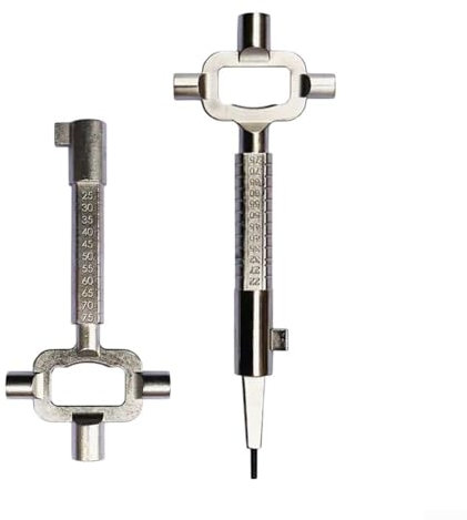 Floweringbeter Llave de instalación de bloqueo con construcción de acero inoxidable para mayor durabilidad