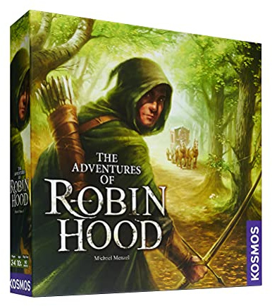 Thames & Kosmos The Adventures of Robin Hood, Strategy Game, Family Games for Game Night, Cooperative Board Games for Adults and Kids, For 2 to 4 Players, Age 10+
