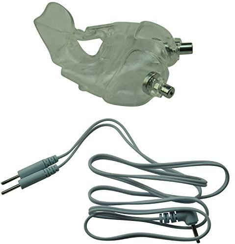 BDSM Erotik Hoden Hülle Transparent mit Reizstrom