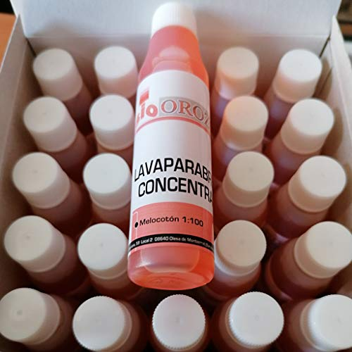 Detergente per parabrezza auto, concentrato 1:100, 32 ml, confezione da 25 flaconi