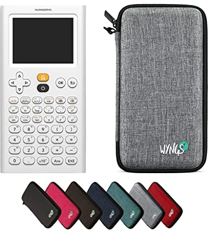 NumWorks inkl. WYNGS Schutztasche hellgaru - Grafikrechner - Basic Set