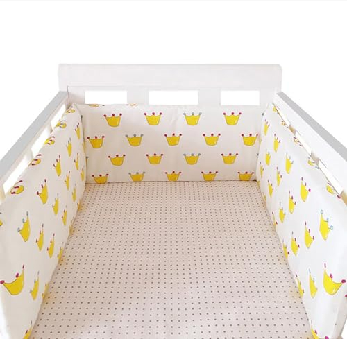 Aocase Umrandung Babybett Baby Bettumrandung Nestchen Babybett Umrandung Bettumrandung Babybett, Babybett Umrandungen, Nestchen Babybett Kinderbett Umrandung,No8,220cmx30cm