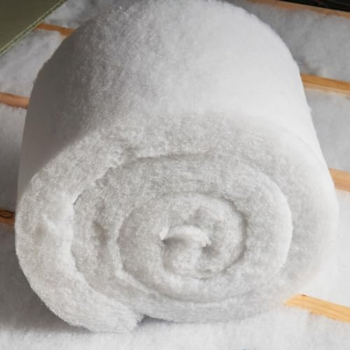 High Loft™ ECO-Thermal Building Construction Loft Insulation Roll - Itch Free & None Toxin - Sustainable & Eco Alternative to Glass Wool Insulation (5 Metre x W370 mm x T50mm)