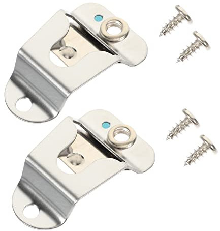BESTonZON 2ensembles Supports De Microphone Portable Pour Radio Cb Clips Métalliques Accessoires Radio Compatibles