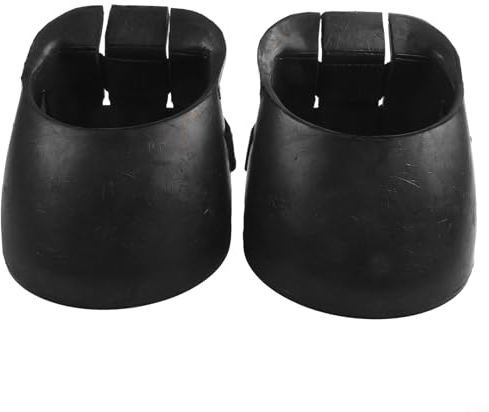 Hufstiefel für Pferde, rutschfest, Gummi, Hufschutz, Hufschutz, Hufschutzschuhe, für Pferde, Pferde-Stiefel, Wraps & Zubehör, 2 Stück
