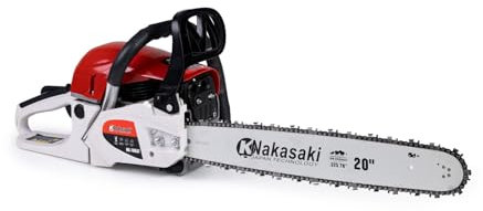 DÜSSELDORF DF78PRO - Motosierra a Gasolina 78CC, Espada 20'' (55 cm) - Easy-Start, Anti-Vibración, Uso Profesional – Ideal para Leña, Ramas y Árboles, con Bolsa de Transporte y Accesorios