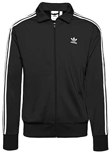 Adidas Men Firebird Track Top - Black, Medium