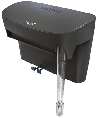Oase BioStyle 180, Filtre Hang-on extérieur pour Aquarium de 180 litres, pour l'eau Douce et l'eau de mer, 4,5 W, Gris